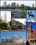 Collage of Landmarks in Richmond, Virginia v 1